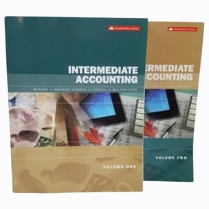 Textbooks INTERMEDIATE ACCOUNTING, Set of 2 Books (2019)